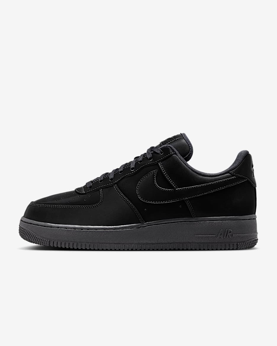 Black nike shoes air force online